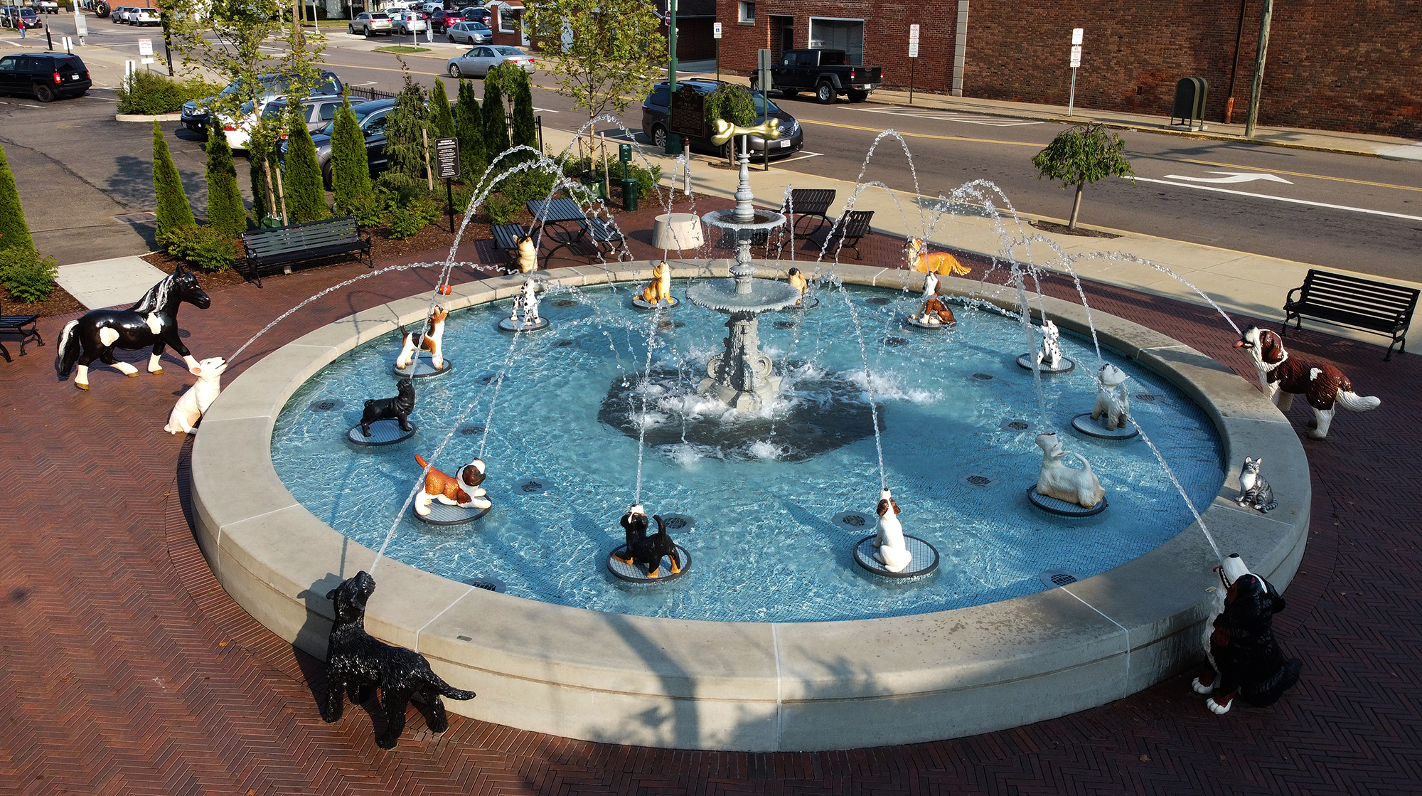 South Main Plaza Fountain